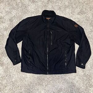 Free Country‎ Black Lined Jacket Men's US Size XL